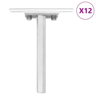 Soportes flotantes para estantes 12uds invisibles acero carbono Soportes flotantes para estantes 12uds invisibles acero carbono